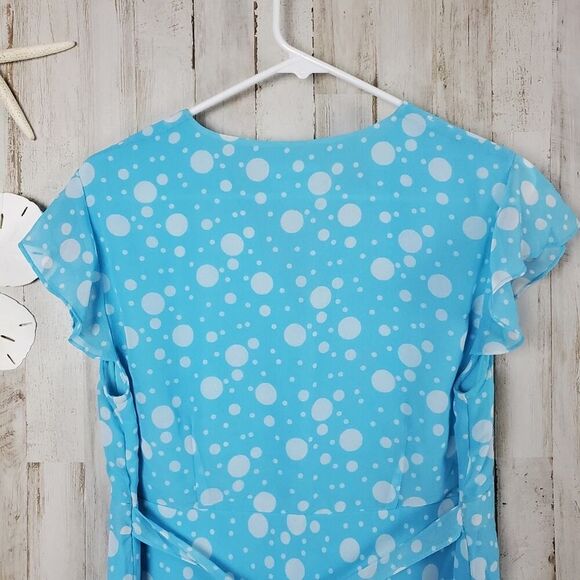 Motherhood Maternity Blouse Blue Size Medium - Picture 7 of 10